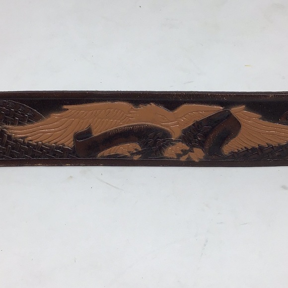 Vintage Biker Motorcycle Belt - Picture 2 of 8